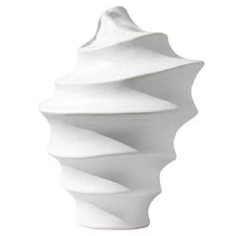  White Spiral Molecule Collection Vase   -- | Loft Concept 