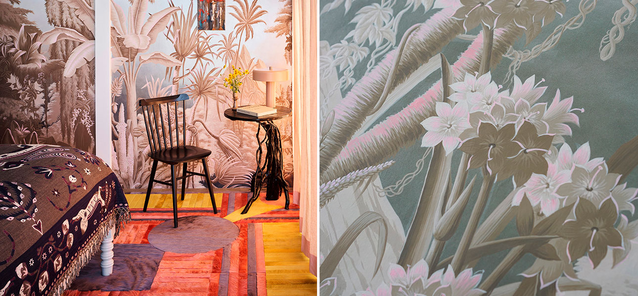 Обои ручная роспись L