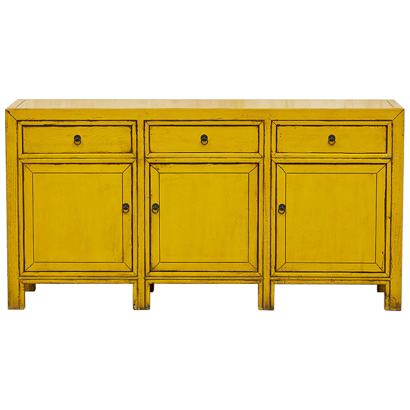  Yellow Vintage Chest of Drawers Chinese Collection   -- | Loft Concept 