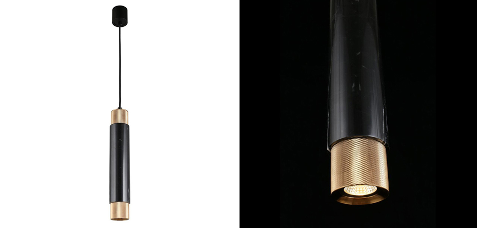 Подвесной светильник Cocktail Tube Черный Подвесной светильник Cocktail Tube Черный - Loft-Concept в Ростове-на-Дону