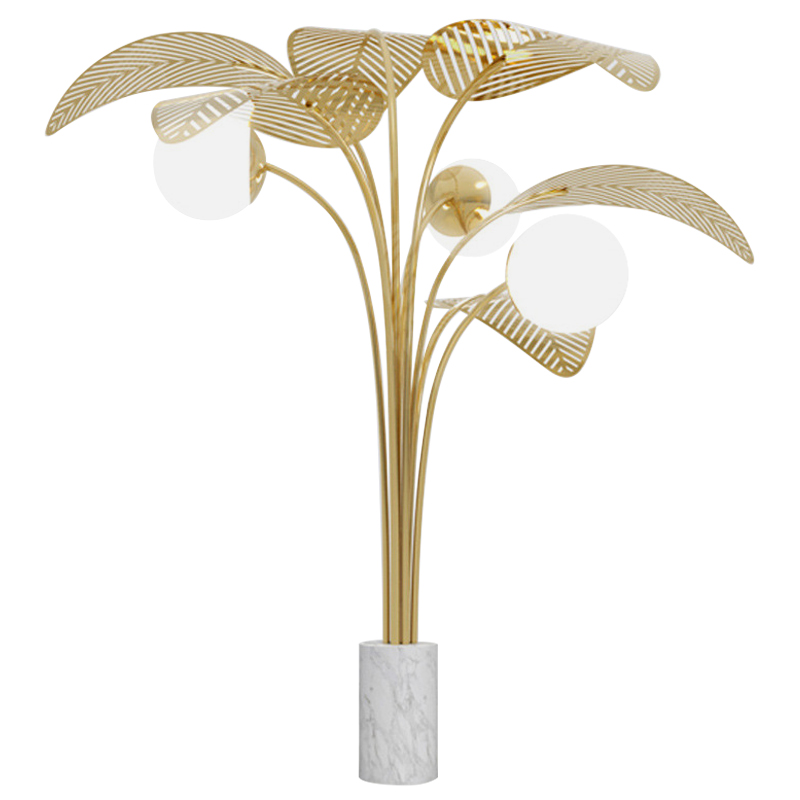  Palm Tree Light Three Floor Lamp     Bianco  -- | Loft Concept 