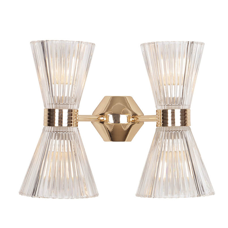  Glass Horn Light gold 4      -- | Loft Concept 