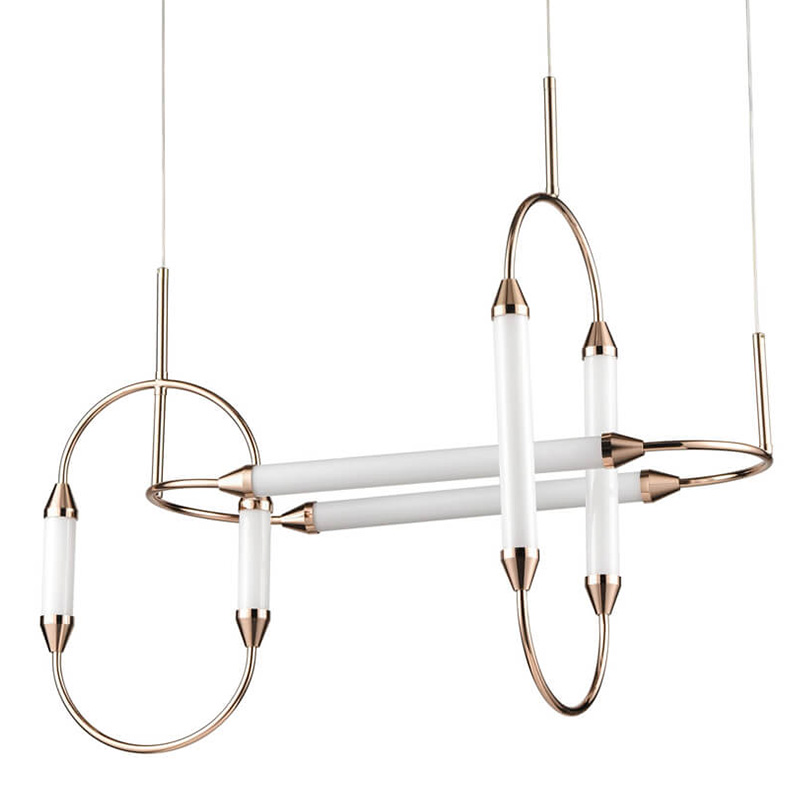  Giopato & Coombes CIRQUE chandelier Skyline Medium Gold   -- | Loft Concept 