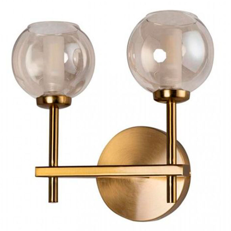  RH Boule de Cristal Double Wall Lamp amber Gold     -- | Loft Concept 