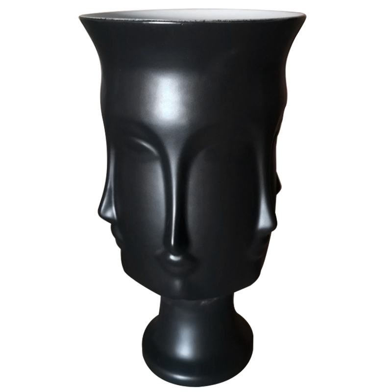   Jonathan Adler DORA MAAR URN Black Vase   -- | Loft Concept 
