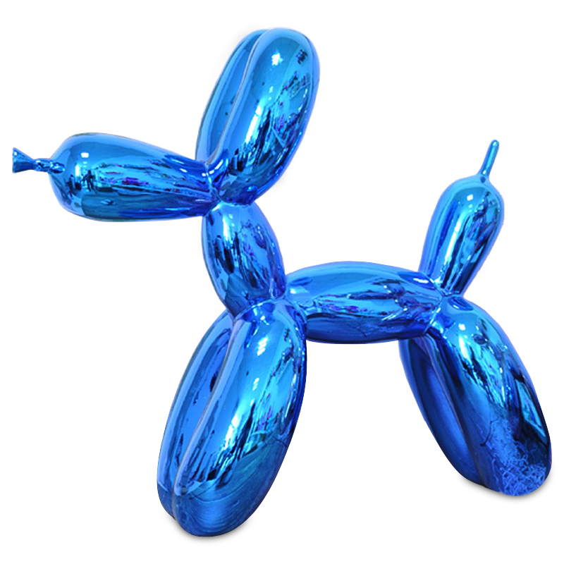  Jeff Koons Balloon Dog shining blue -  -- | Loft Concept 