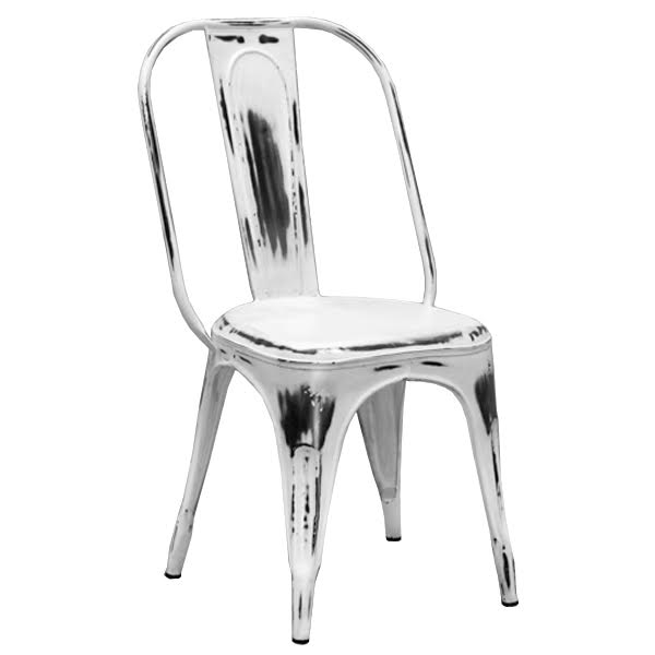   Tolix Marais Chair Vintage White   -- | Loft Concept 