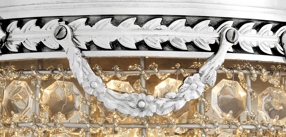 Бра Eichholtz Wall Lamp Emperor Nickel - Loft-Concept в Ростове-на-Дону