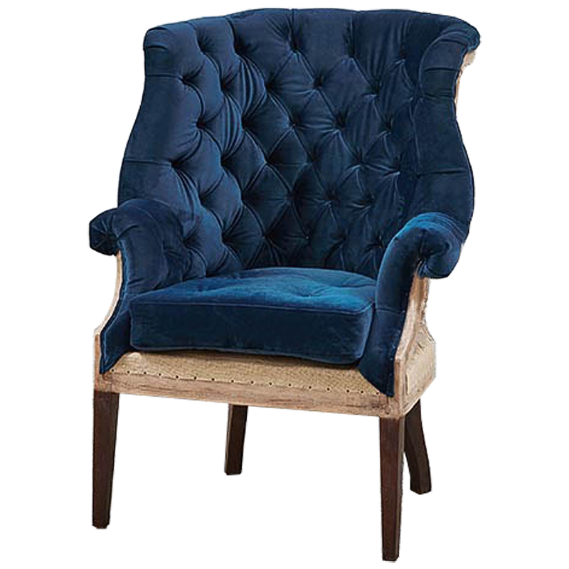  Gamilton Armchair Blue    -- | Loft Concept 
