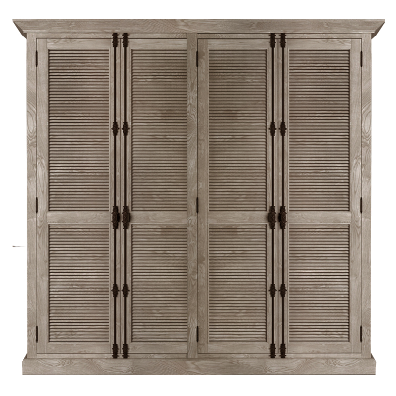 Restoration Hardware Shutter Four-Door Cabinet        -- | Loft Concept 