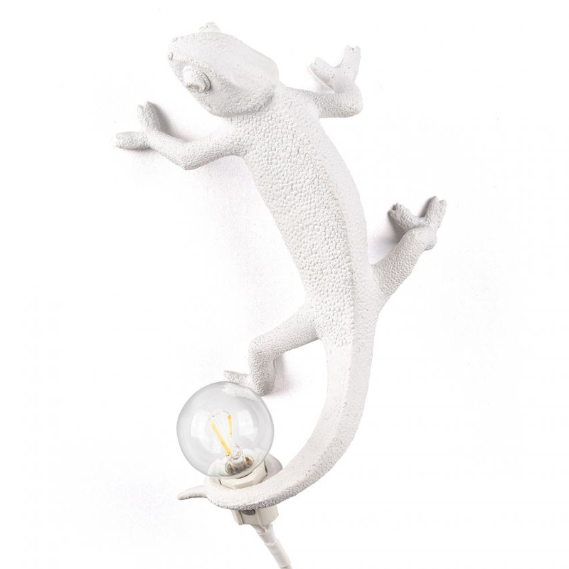 Бра Seletti Chameleon Lamp Going Up Белый в Ростове-на-Дону | Loft Concept 