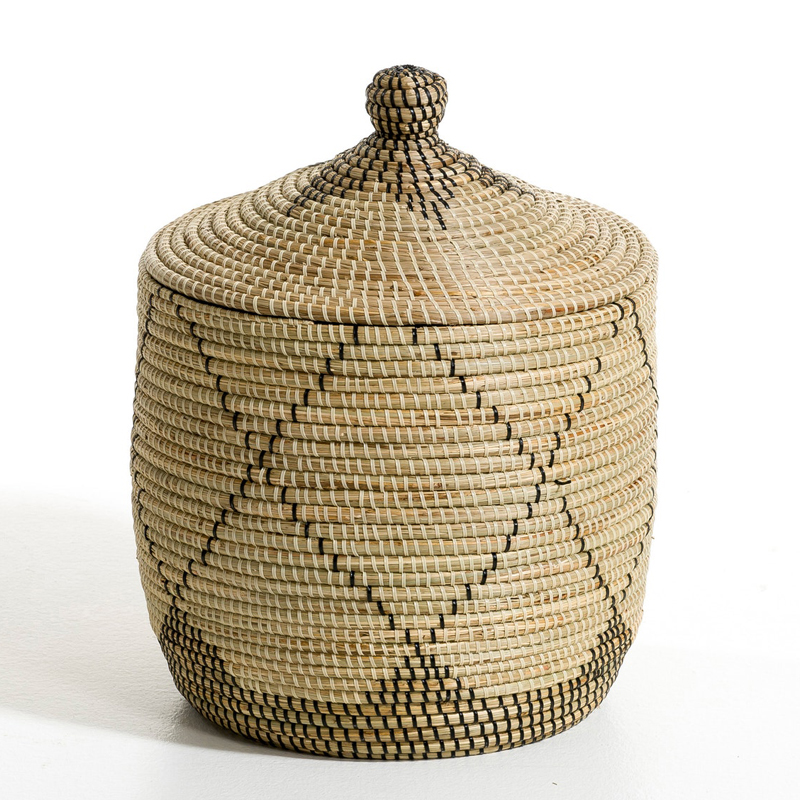    Wicker Vase With Lid   -- | Loft Concept 