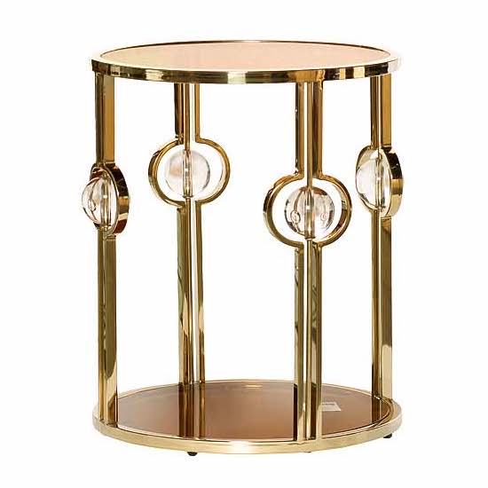  Glass Balls Table    (Amber)  -- | Loft Concept 