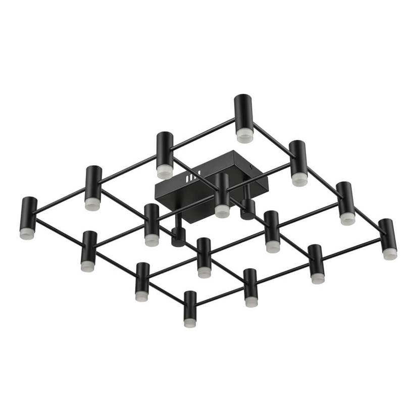   Rigor & Conciseness Lighting Round Plafond Black    -- | Loft Concept 