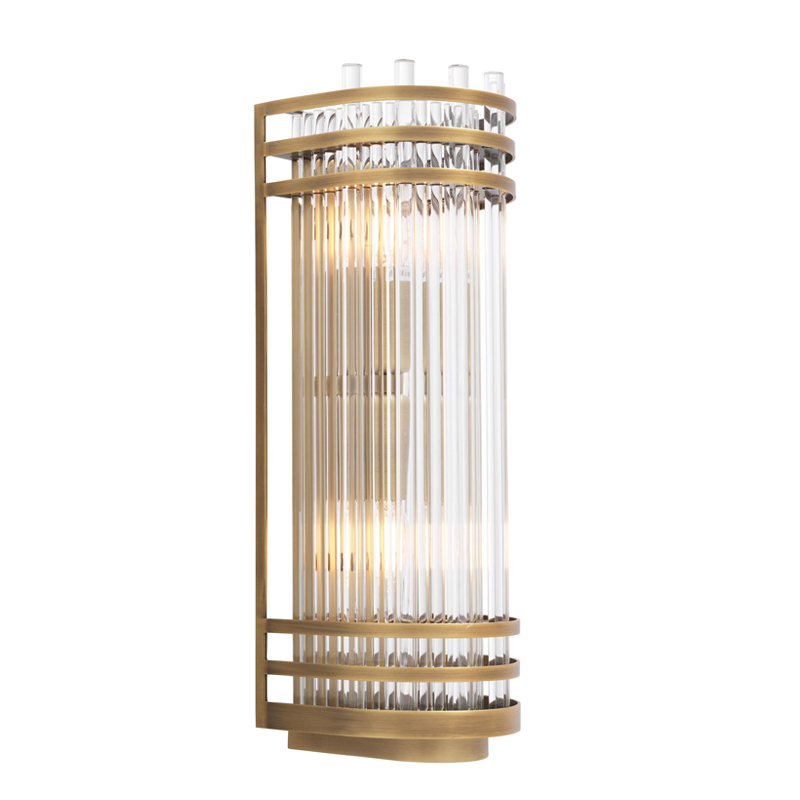  Eichholtz Wall Lamp Gulf S Brass      -- | Loft Concept 