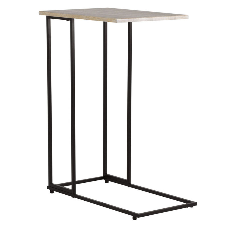   Industrial Oak Aubrey Side Table   -- | Loft Concept 