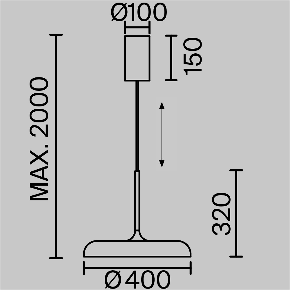 Подвесной светильник Gerhard 3000К 39Вт в Ростове-на-Дону
