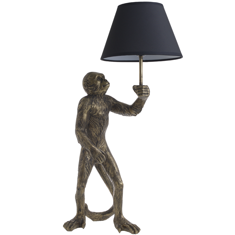   Monkey with Black Lampshade    -- | Loft Concept 
