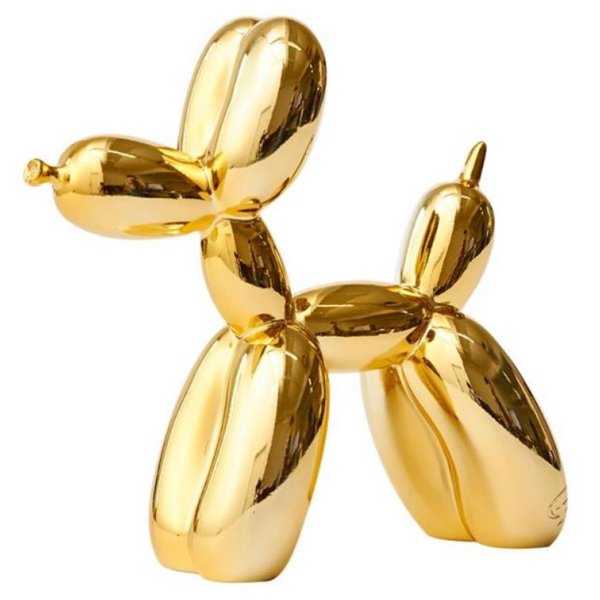  Jeff Koons Balloon Dog medium Gold    -- | Loft Concept 