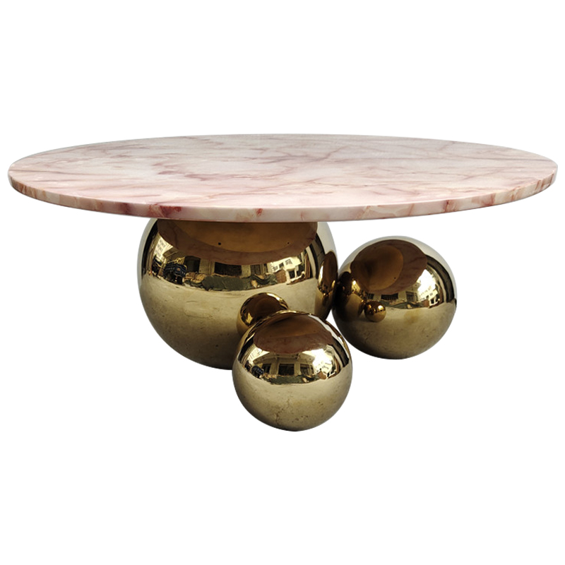   Ball Metal Gold Coffee Table     -- | Loft Concept 