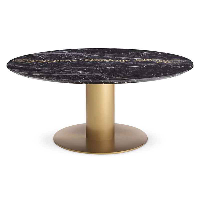    c    Philipp Plein Dining Table Enjoy   Nero   -- | Loft Concept 