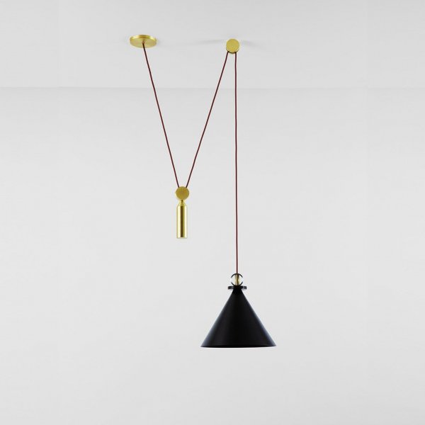 Подвесной светильник Shape up Pendant Cone Black Черный в Ростове-на-Дону | Loft Concept 