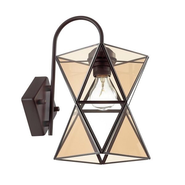  PolyPyramid Glass Bra Cognac  (Amber)  -- | Loft Concept 