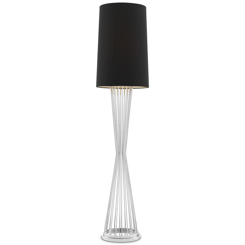  Eichholtz Floor Lamp Holmes Nickel    -- | Loft Concept 