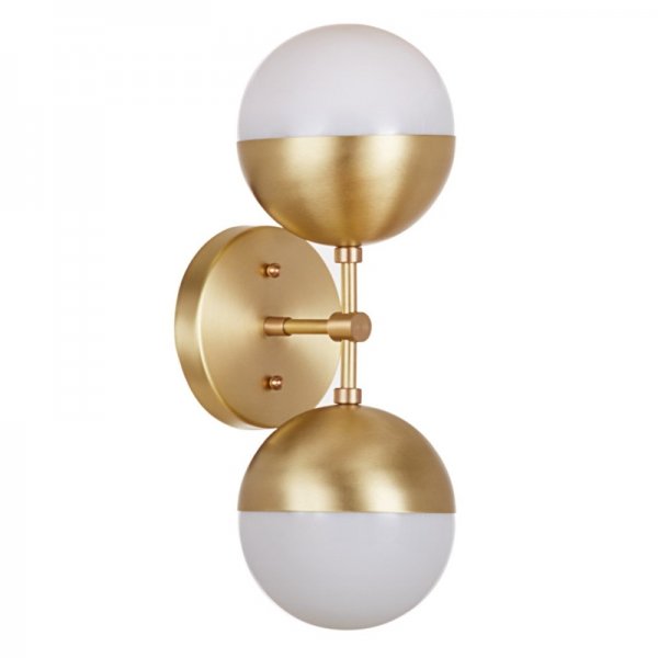  Copper Light Bra Duos Brass    -- | Loft Concept 