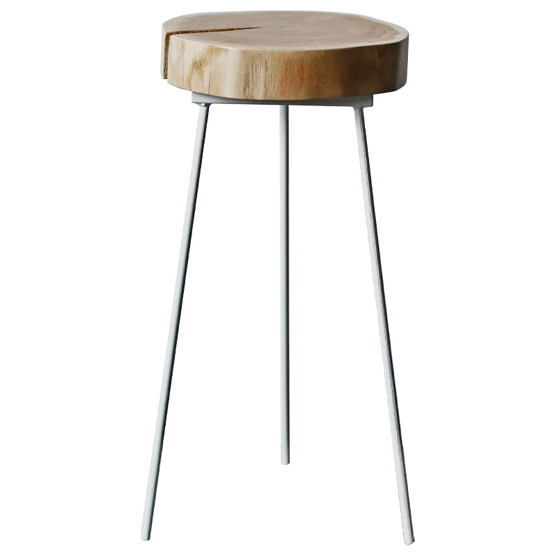   Hines Industrial Metal Rust Side Table  ̆   -- | Loft Concept 