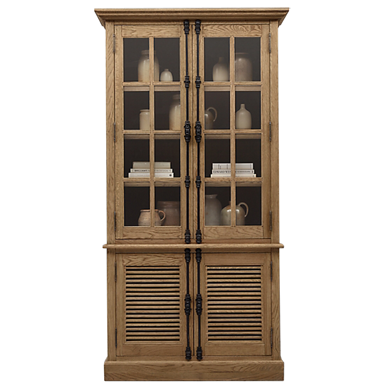 RH Shutter Double-Door Sideboard & Glass Hutch        -- | Loft Concept 