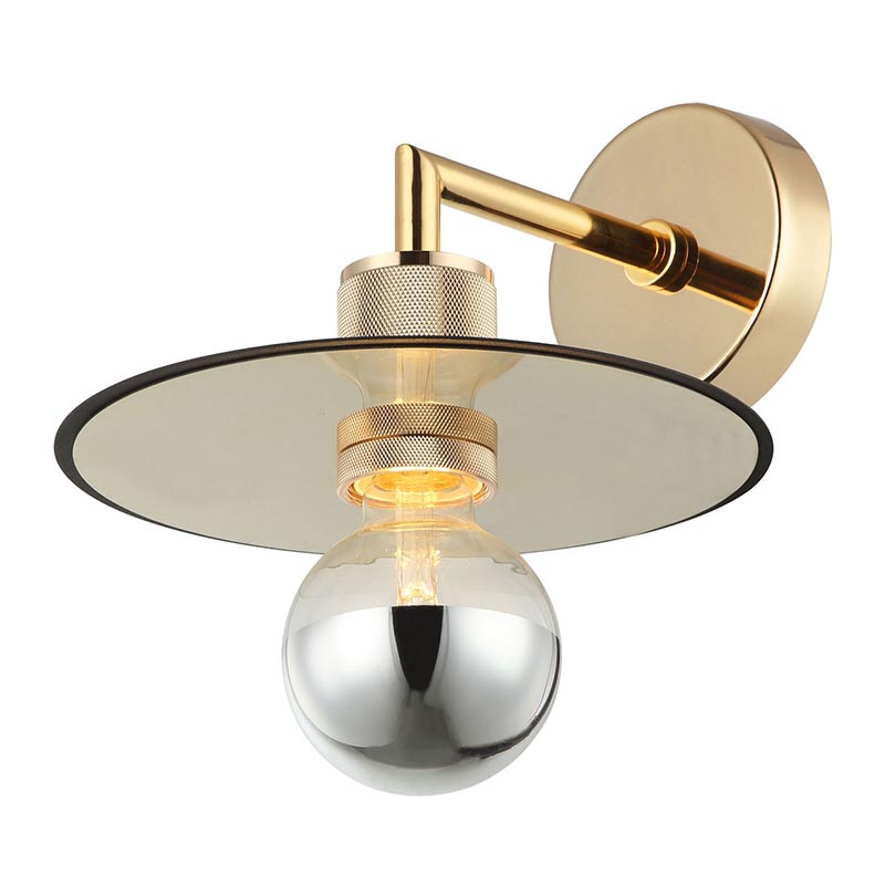  Bruno Hat Gold Wall Lamp   -- | Loft Concept 