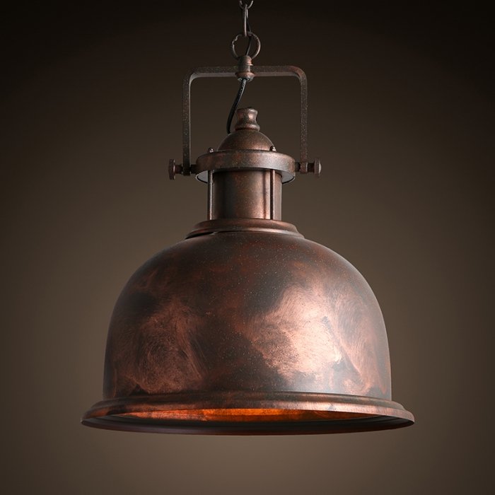  Old Copper Pendant Big   -- | Loft Concept 