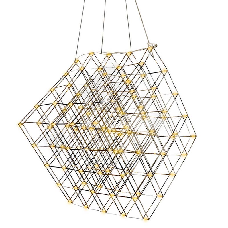 Люстра Moooi Tesseract Yellow lamp M Хром в Ростове-на-Дону | Loft Concept 