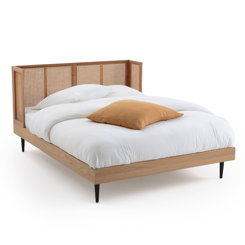  Nora Wicker Bed ̆   -- | Loft Concept 