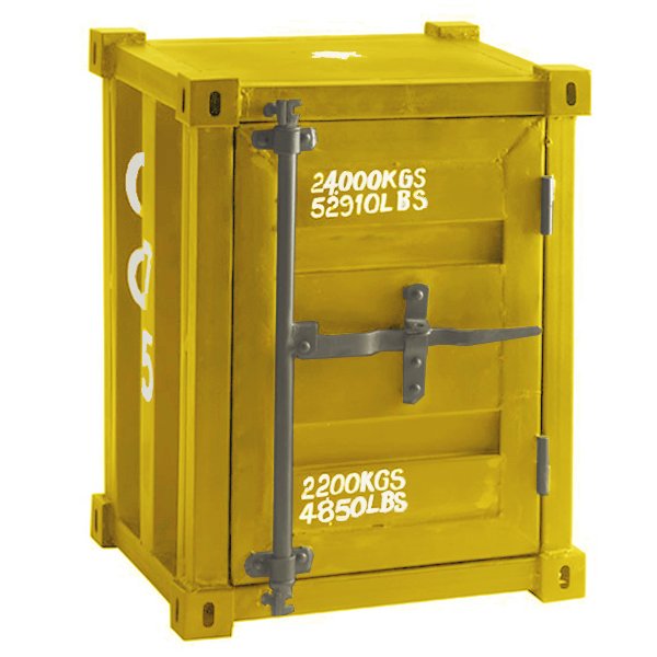    CARLINGUE Sea Container yellow   -- | Loft Concept 