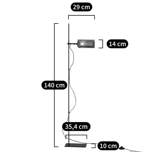 Торшер с плафоном из перфорированного металла Elledge Floor Lamp в Ростове-на-Дону