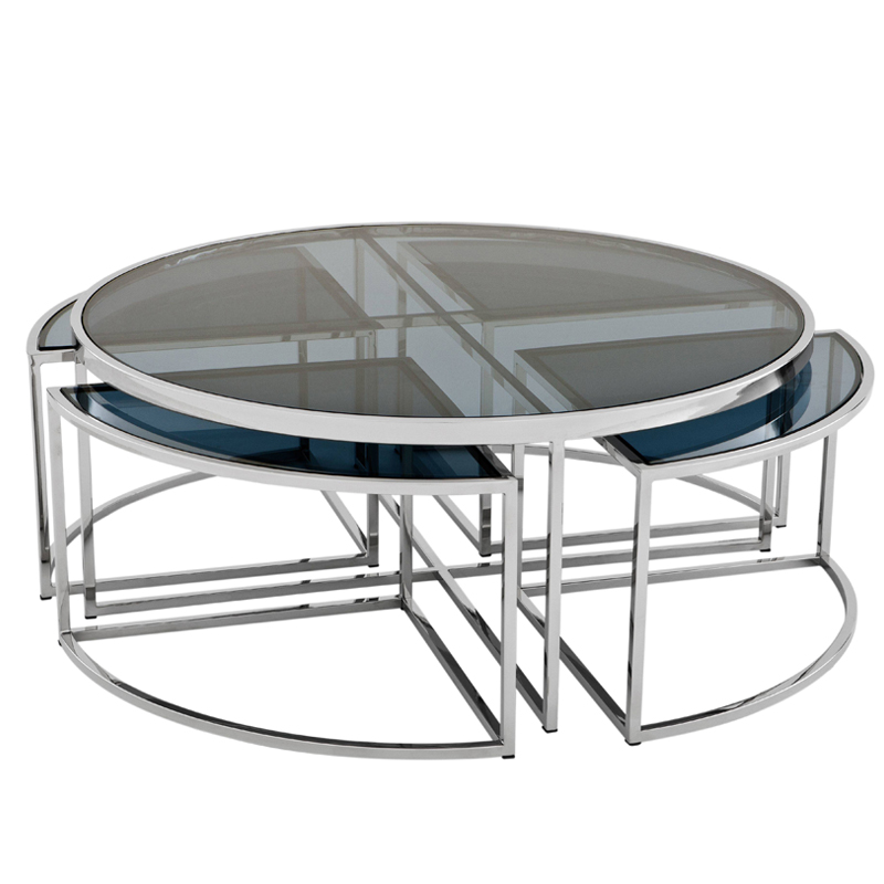   Eichholtz Coffee Table Padova Stainless steel      -- | Loft Concept 