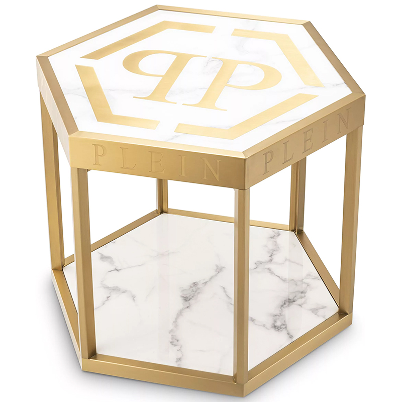   Philipp Plein Side Table Billionaire    Bianco  -- | Loft Concept 