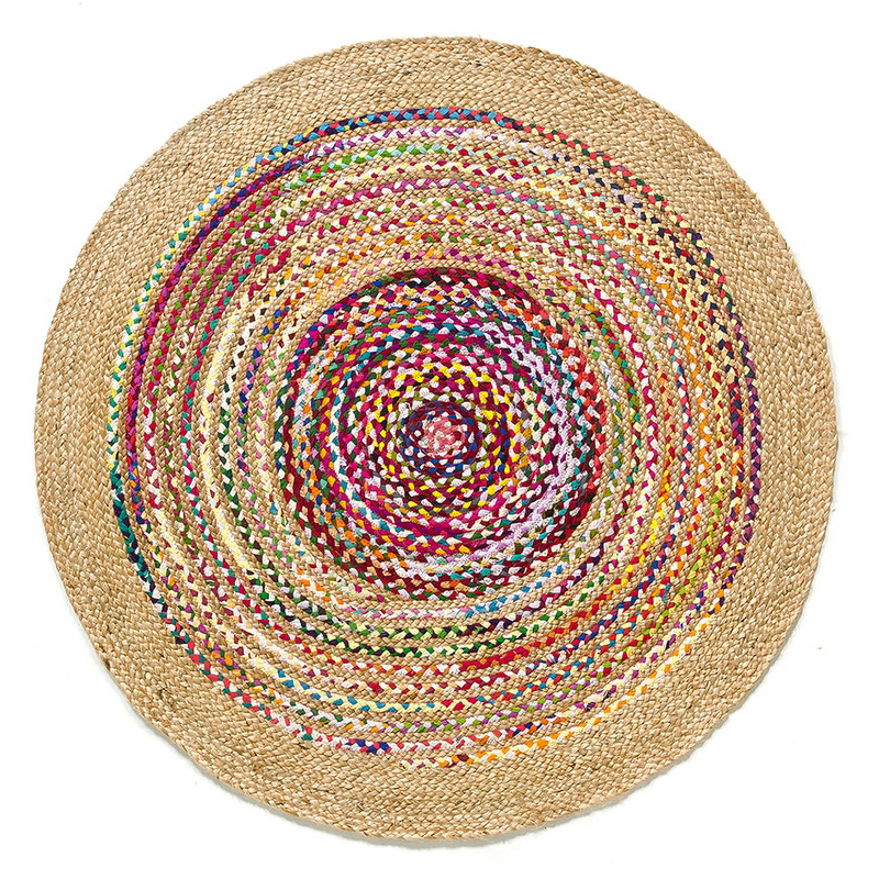  Round Multicolored Carpet      -- | Loft Concept 