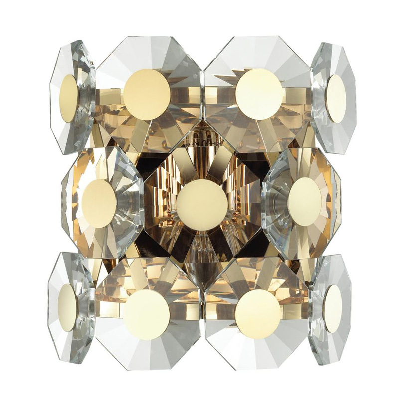  Crystal Octagons Gold     -- | Loft Concept 