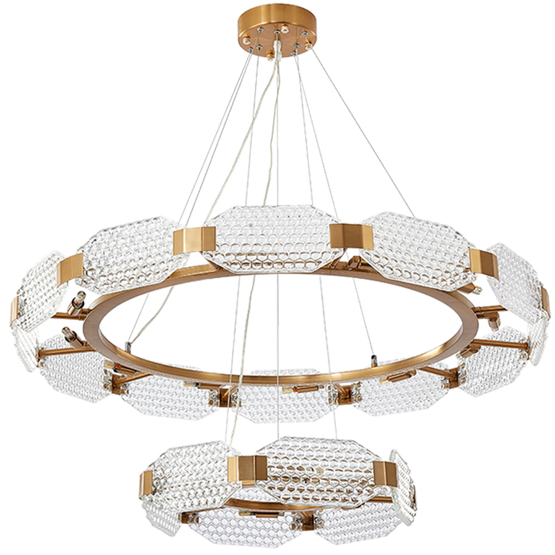  Ring shaped crystal chandelier     -- | Loft Concept 