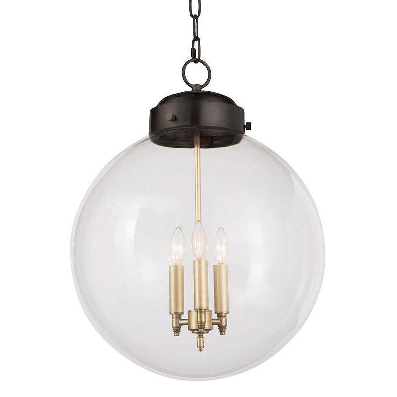   Conor Globe Hanging lamp Black   (Transparent)  -- | Loft Concept 