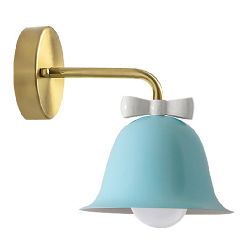   Bell with Bow Blue Wall Lamp      -- | Loft Concept 