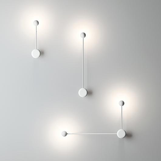 Pin Wall Light White   -- | Loft Concept 