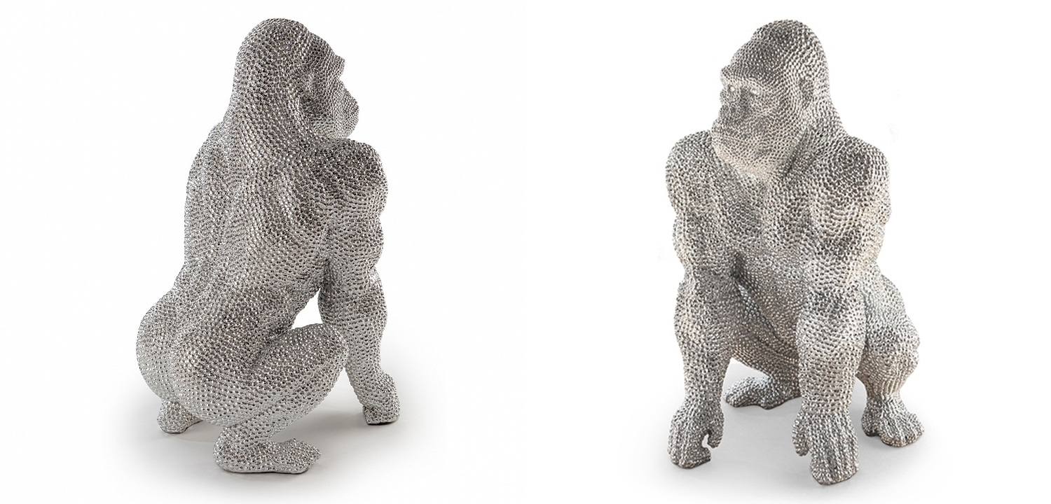 Статуэтка Gorilla Silver - фото