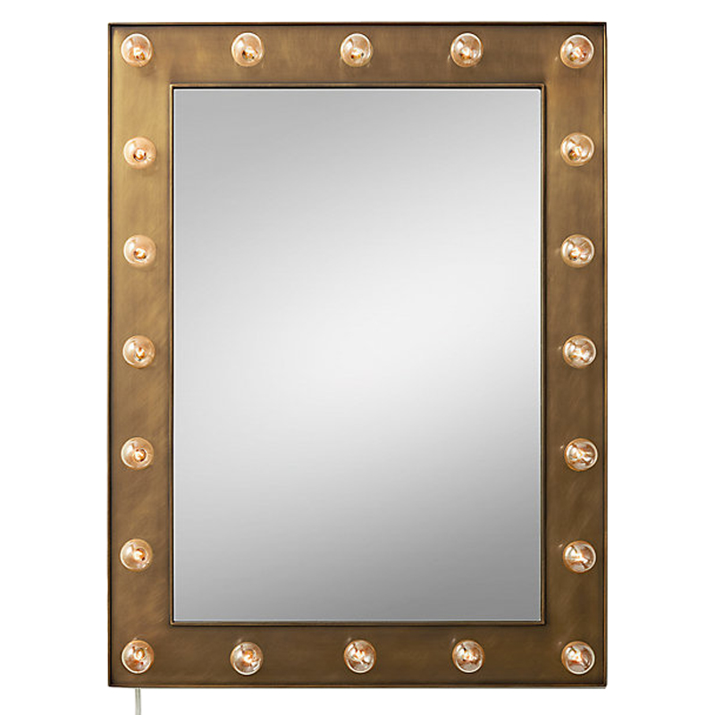    Restoration Hardware ILLUMINATED Mirror brass    -- | Loft Concept 