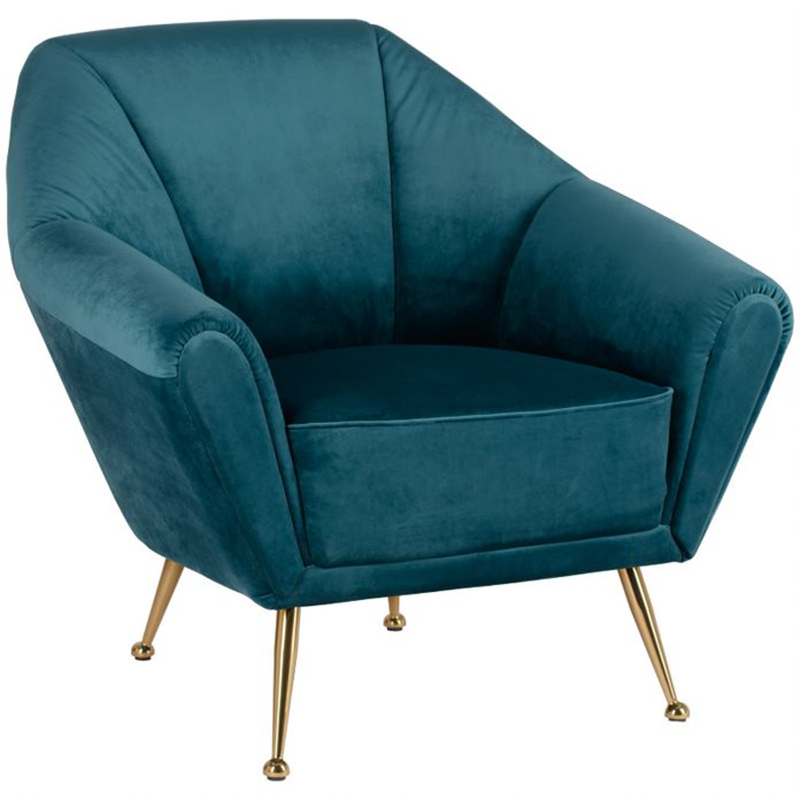  Brunner Chair blue  -  -- | Loft Concept 
