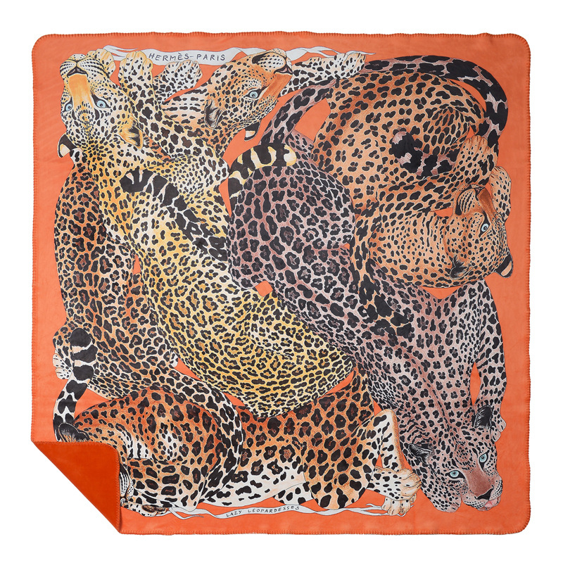  Hermes Leopards Orange    -- | Loft Concept 