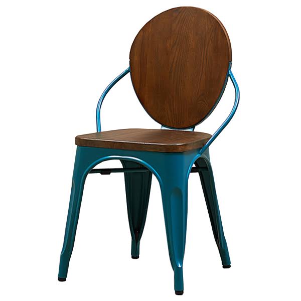  Tolix chair Wooden Turquoise   ̆  -- | Loft Concept 